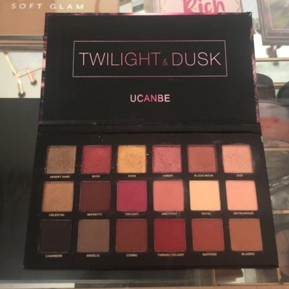 18 Colors Aromas Long Lasting Reflective Shimmer Matte Glitter Nude Eyeshadow - Picture 11 of 11